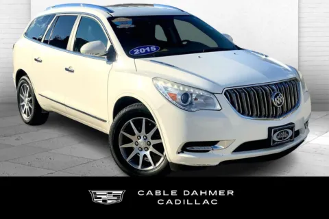 White 2015 Buick Enclave Leather for sale in Kansas City, MO
