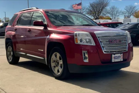 Red 2015 GMC Terrain SLT for sale in Topeka, KS
