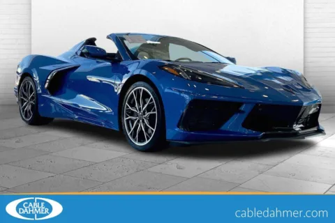 Blue 2025 Chevrolet Corvette Stingray 2LT for sale in Topeka, KS