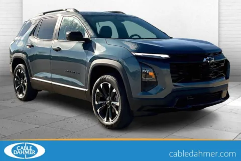 Blue 2026 Chevrolet Equinox RS for sale in Topeka, KS