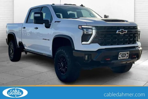 White 2026 Chevrolet Silverado 2500 HD ZR2 for sale in Topeka, KS