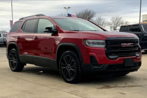Red 2023 GMC Acadia SLE for sale in Topeka, KS