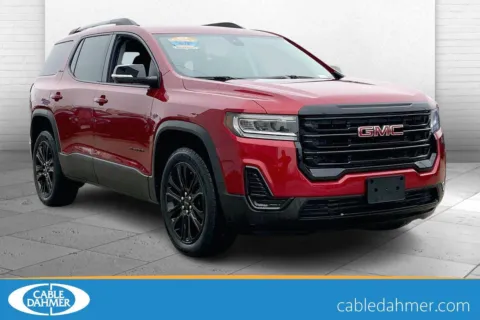Red 2023 GMC Acadia SLE for sale in Topeka, KS