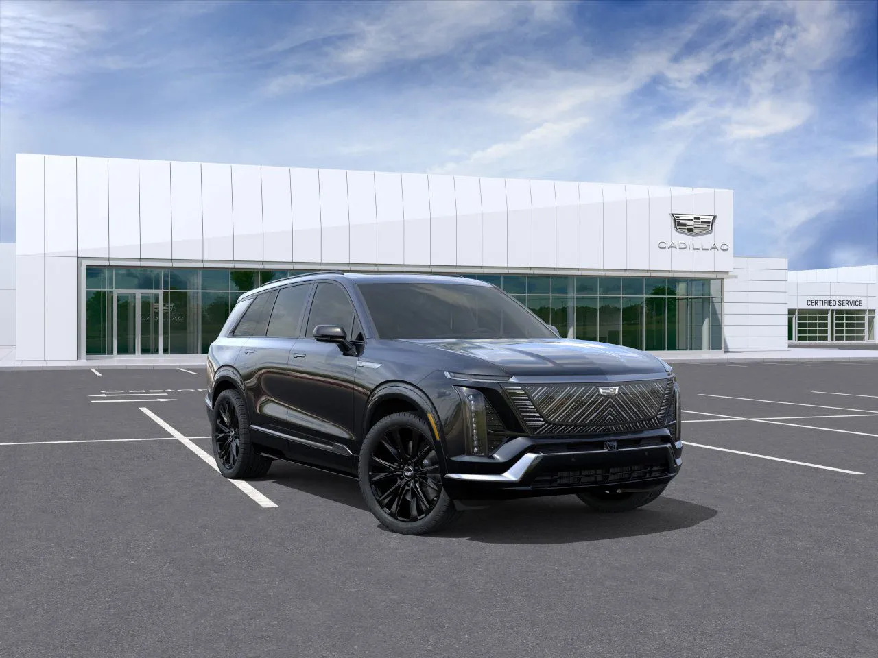 Black 2026 Cadillac VISTIQ Platinum for sale in Topeka, KS