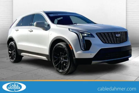 White 2023 Cadillac XT4 Premium Luxury for sale in Topeka, KS