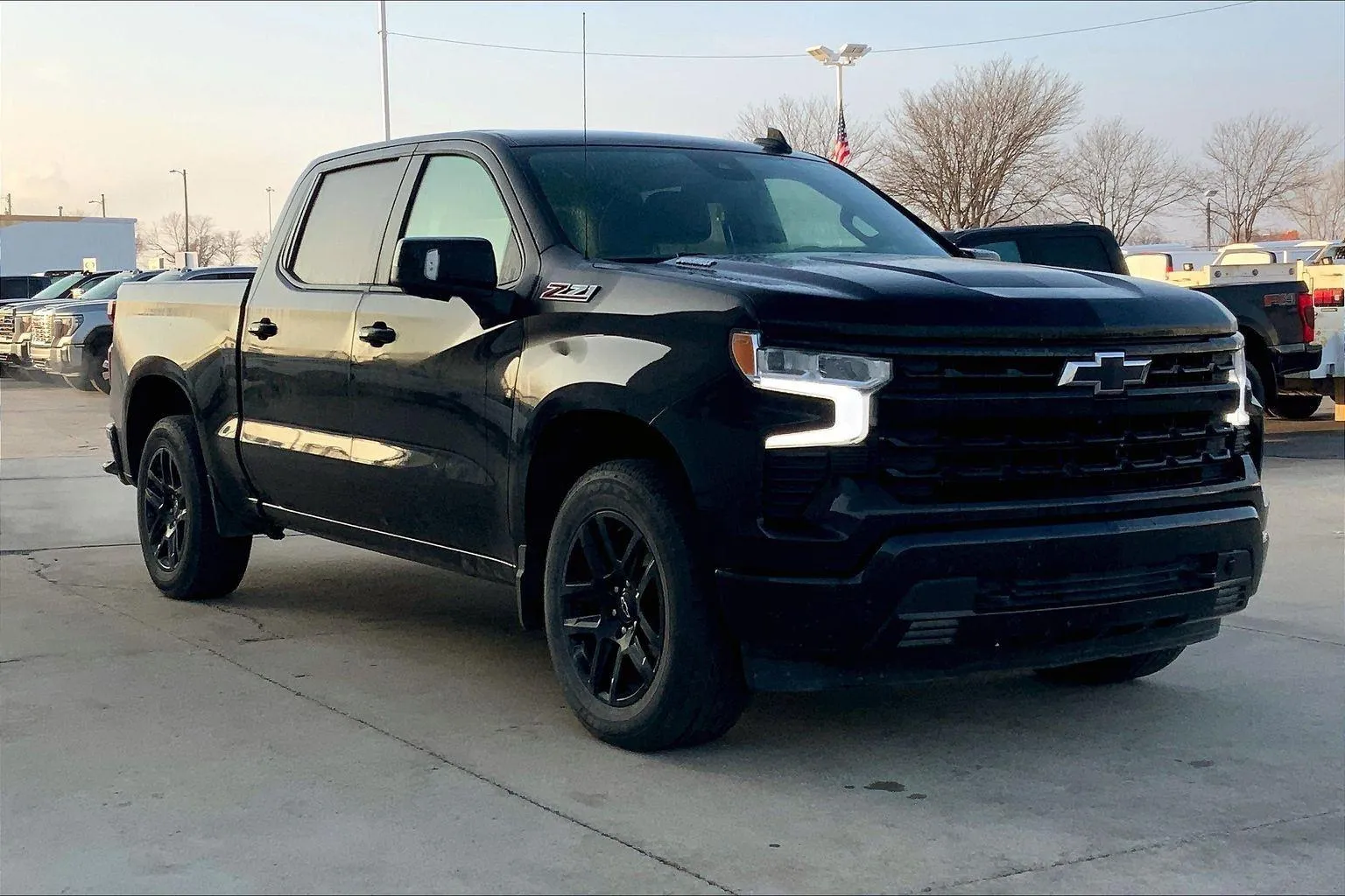 Black 2023 Chevrolet Silverado 1500 RST for sale in Topeka, KS