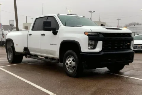 White 2023 Chevrolet Silverado 3500 HD WT for sale in Topeka, KS