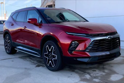 Red 2024 Chevrolet Blazer RS for sale in Topeka, KS