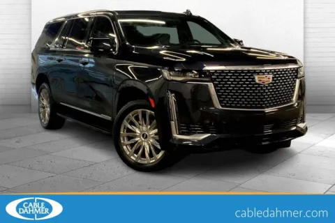 Gray 2023 Cadillac Escalade ESV Premium Luxury for sale in Topeka, KS