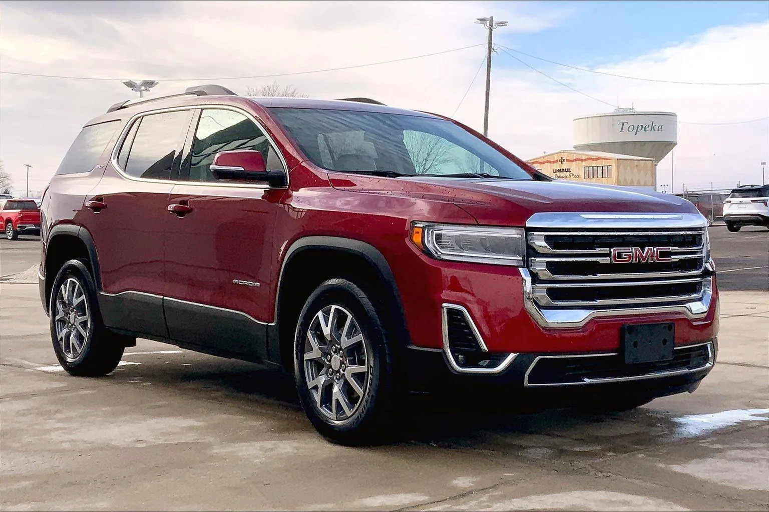 Red 2023 GMC Acadia SLT for sale in Topeka, KS