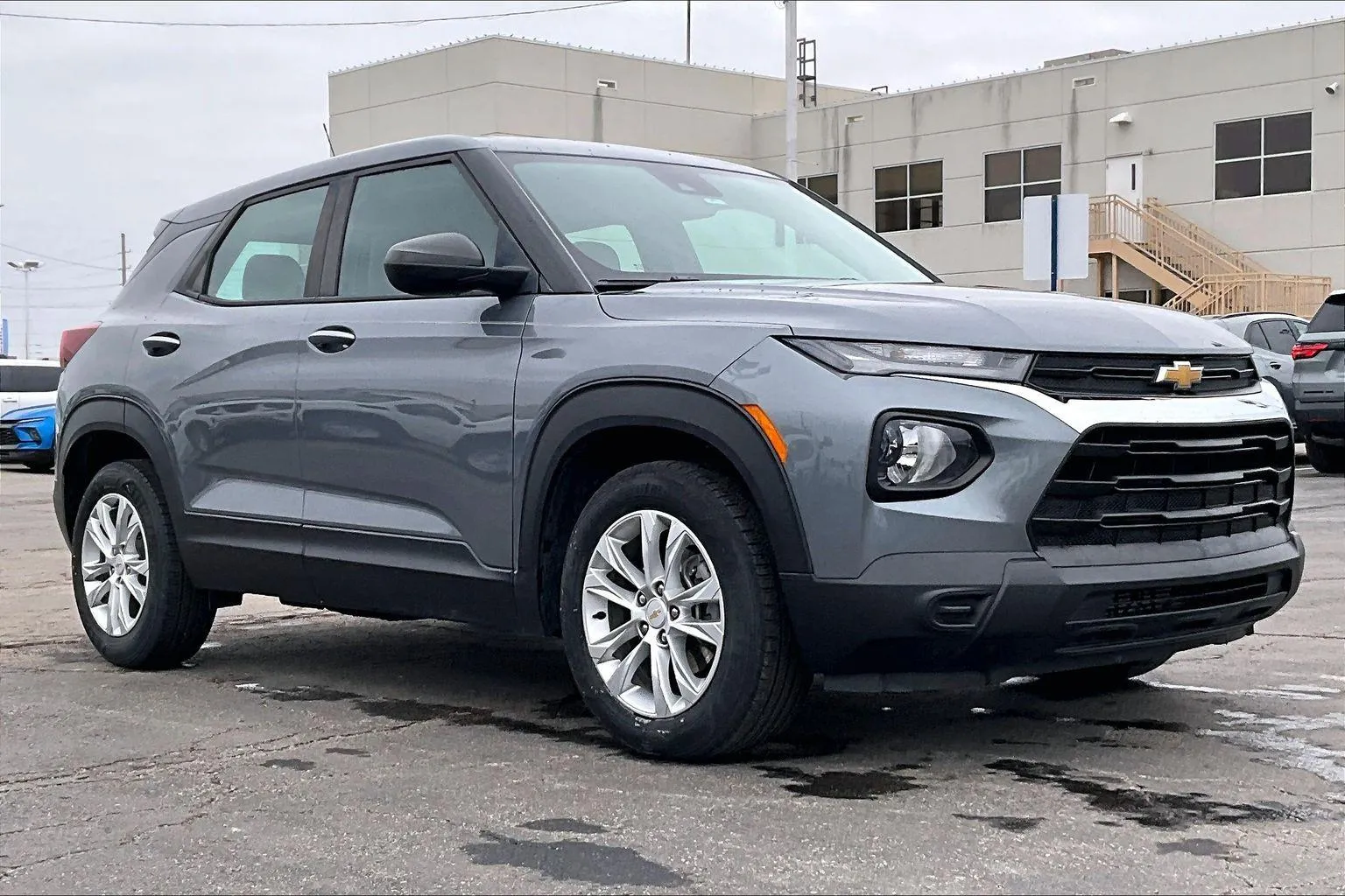 Gray 2021 Chevrolet Trailblazer LS for sale in Topeka, KS