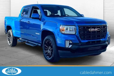 Blue 2022 GMC Canyon Elevation for sale in Topeka, KS