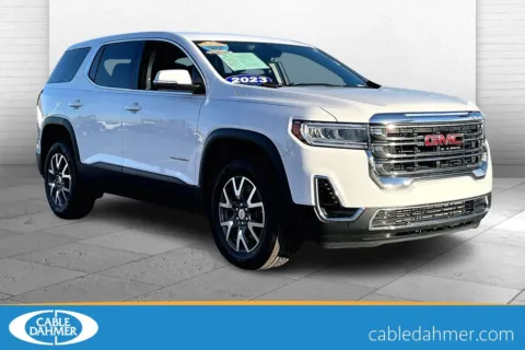 White 2023 GMC Acadia SLE for sale in Topeka, KS
