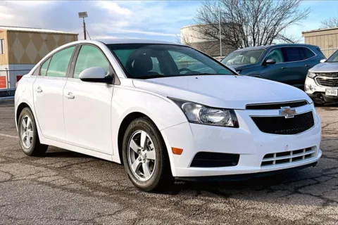 White 2012 Chevrolet Cruze LT w/1LT for sale in Topeka, KS