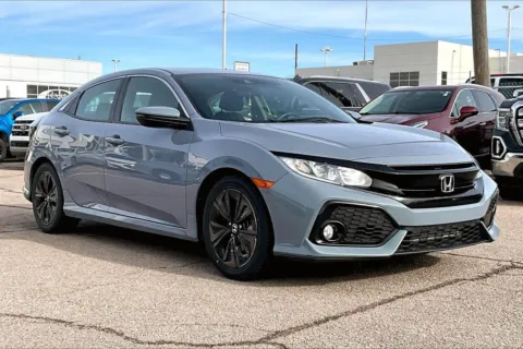 Beige 2019 Honda Civic Hatchback EX for sale in Topeka, KS