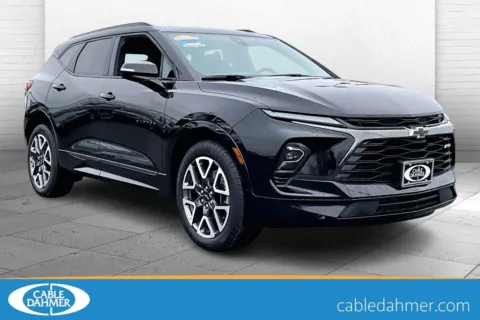 Black 2024 Chevrolet Blazer RS for sale in Topeka, KS