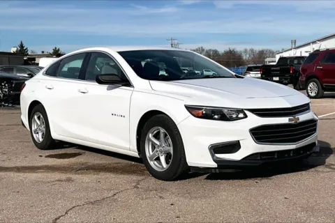 White 2016 Chevrolet Malibu LS for sale in Topeka, KS