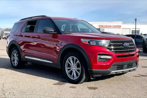 Red 2020 Ford Explorer XLT for sale in Topeka, KS