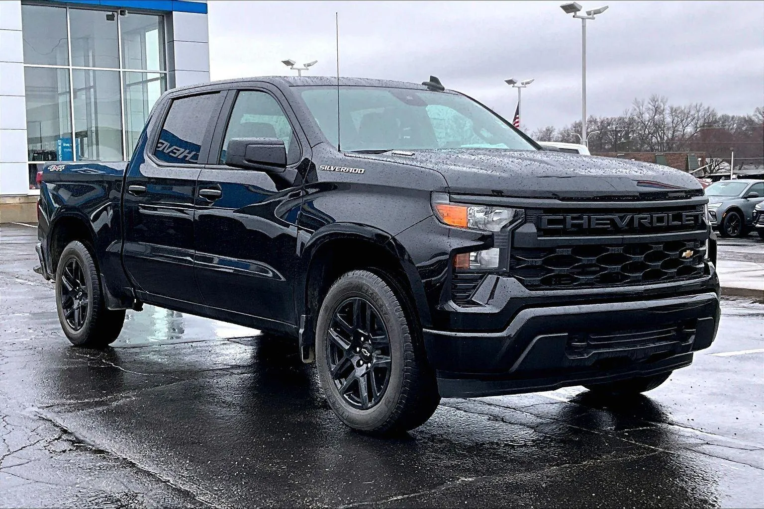 Black 2026 Chevrolet Silverado 1500 Custom for sale in Topeka, KS