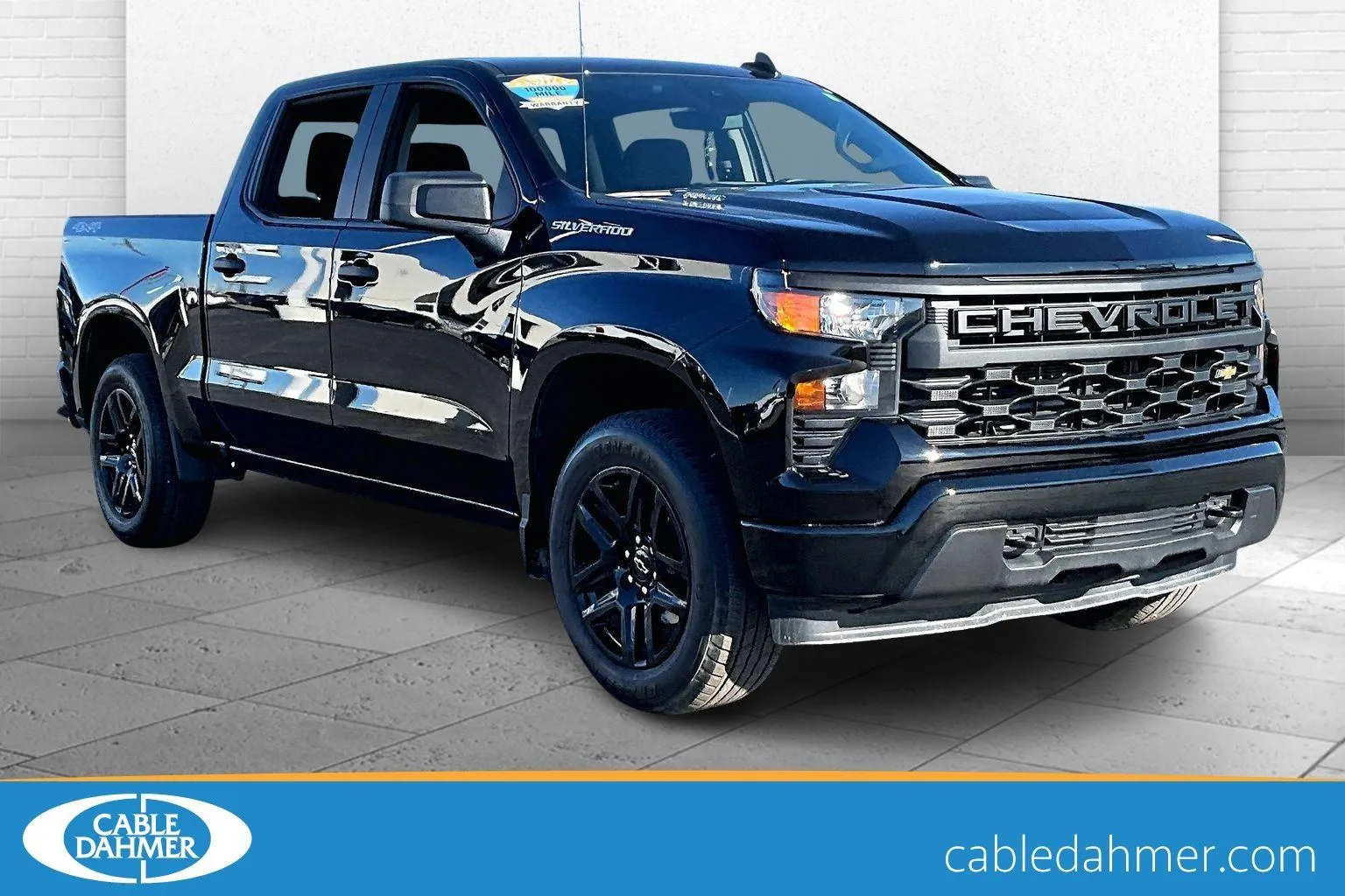 Black 2026 Chevrolet Silverado 1500 Custom for sale in Topeka, KS