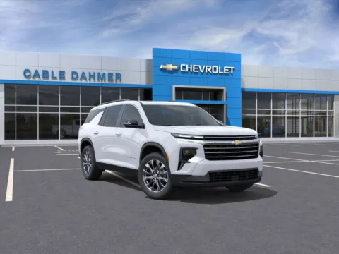 White 2026 Chevrolet Traverse LT for sale in Topeka, KS