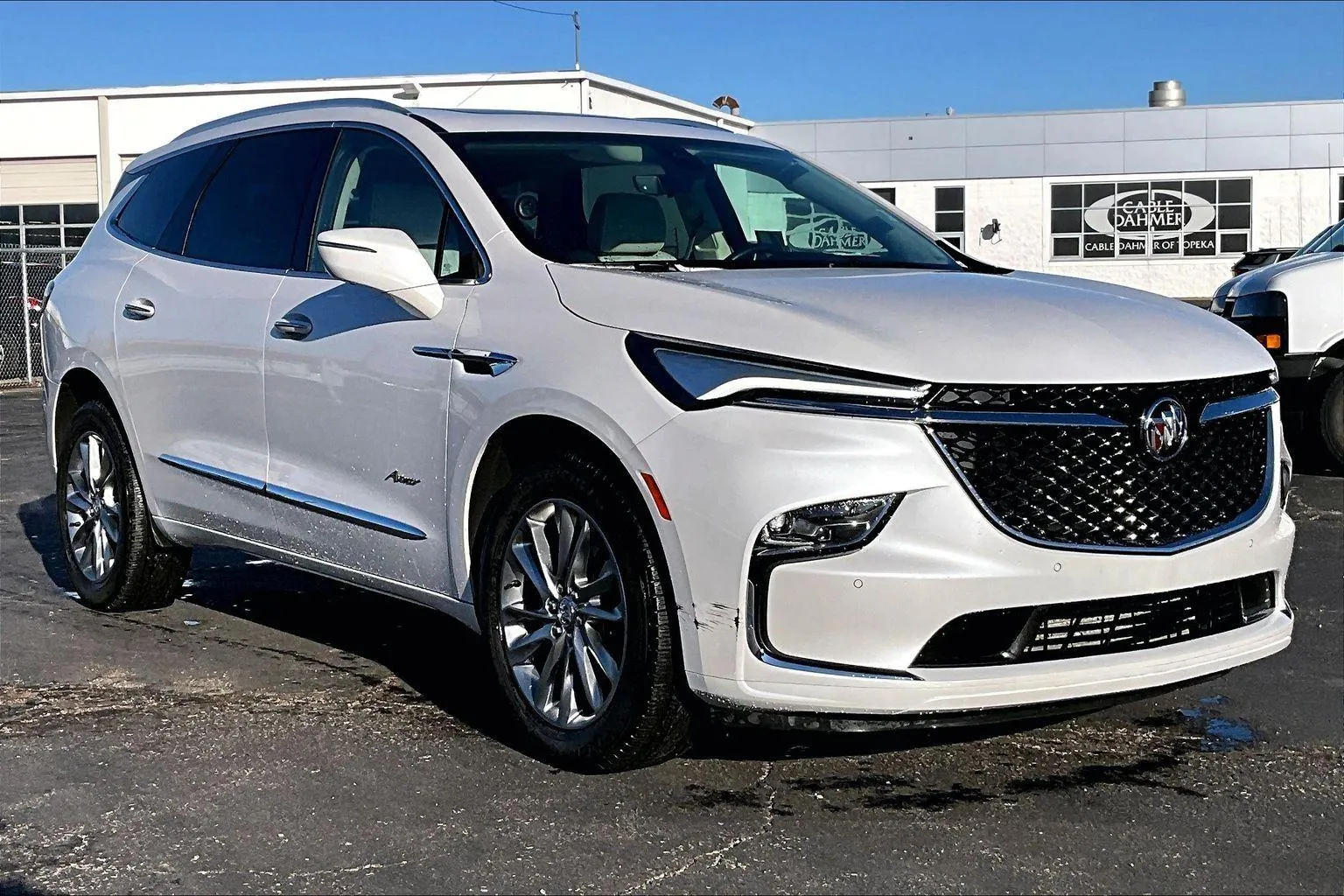 White 2023 Buick Enclave Avenir for sale in Topeka, KS