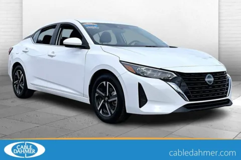 White 2024 Nissan Sentra SV for sale in Topeka, KS