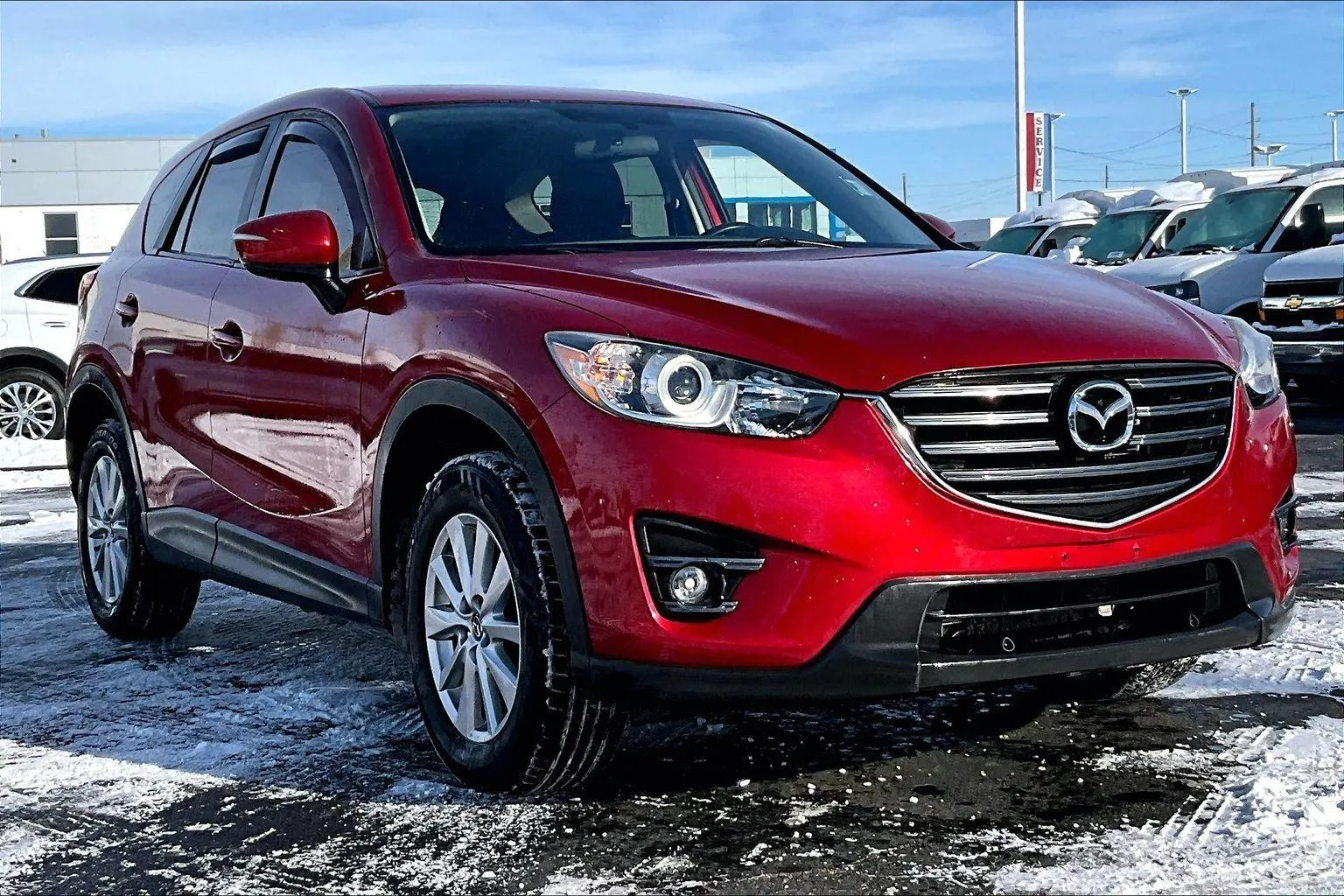 Red 2016 Mazda Mazda CX-5 Touring for sale in Topeka, KS