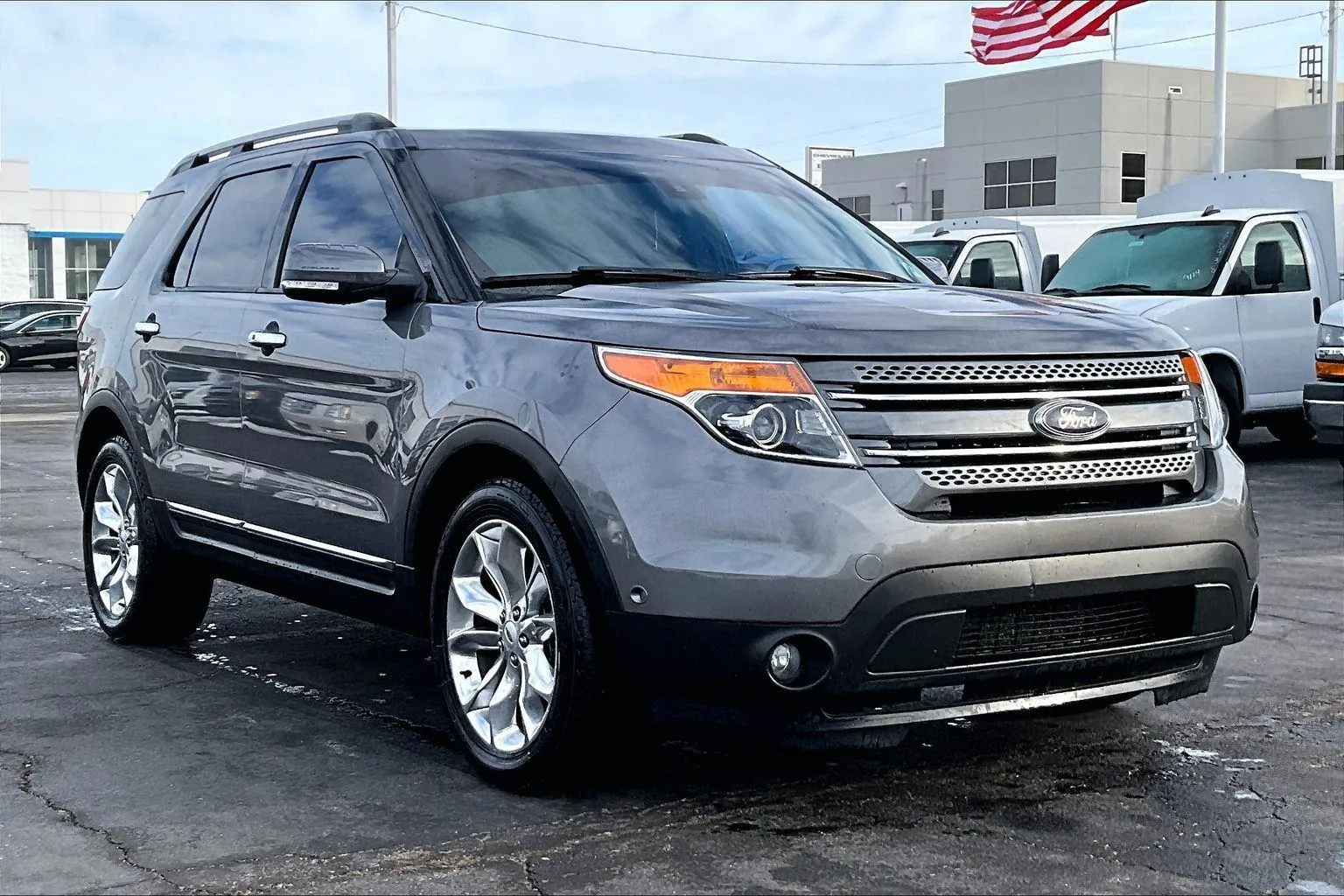 Gray 2014 Ford Explorer Limited for sale in Topeka, KS