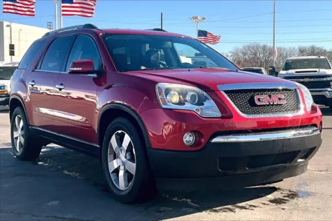 Red 2012 GMC Acadia SLT1 for sale in Topeka, KS