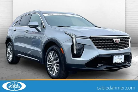Silver 2024 Cadillac XT4 Premium Luxury for sale in Topeka, KS