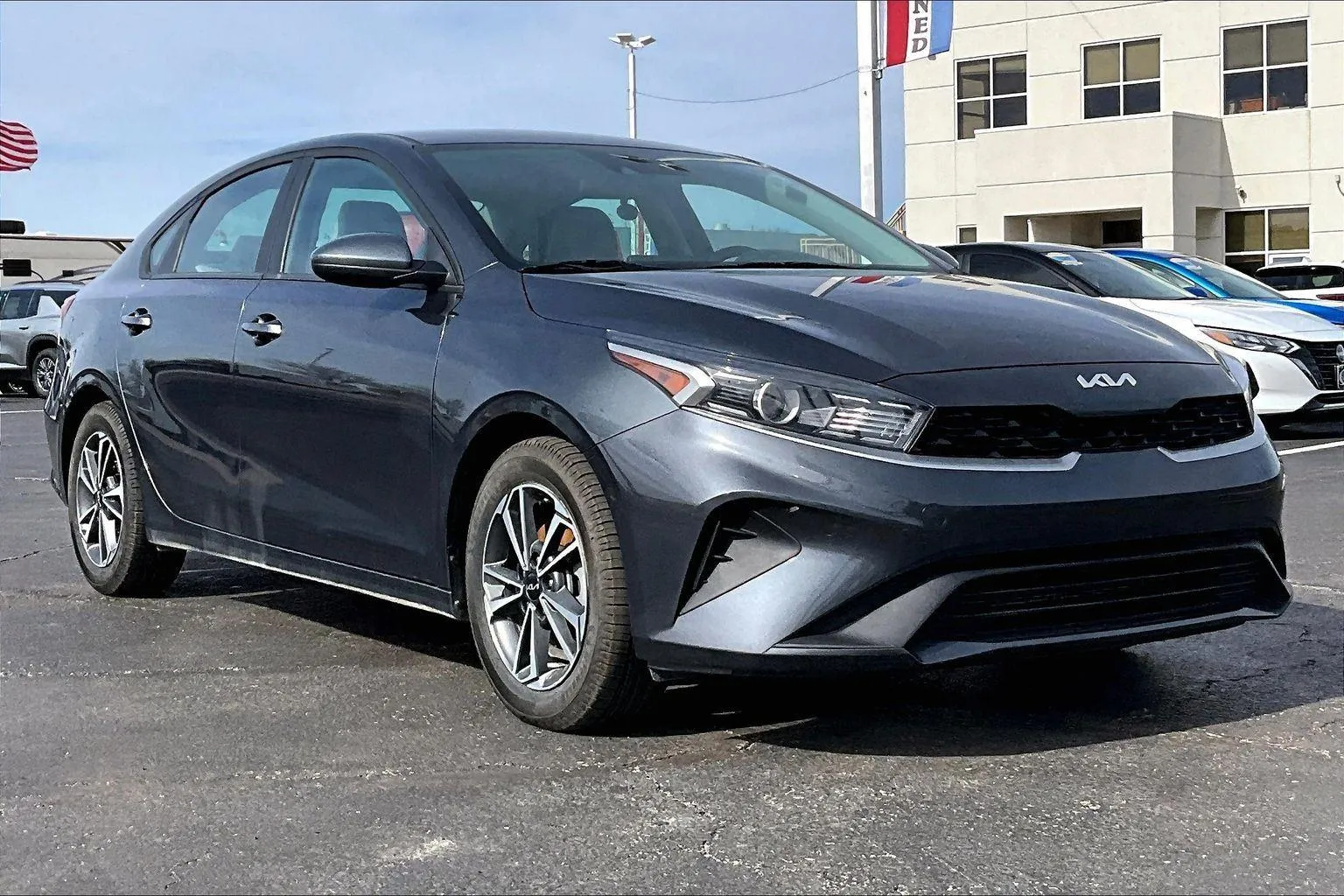 Gray 2023 Kia Forte LXS for sale in Topeka, KS