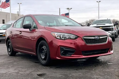 Red 2019 Subaru Impreza 4DR SDN 2.0I CVT for sale in Topeka, KS