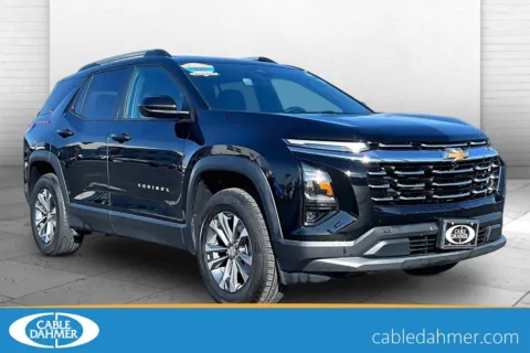 Black 2025 Chevrolet Equinox LT for sale in Topeka, KS