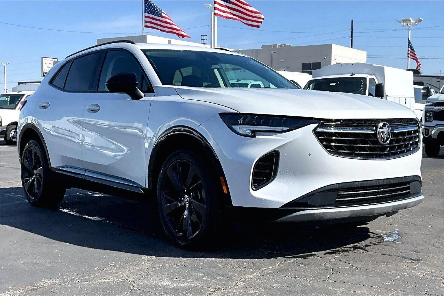 White 2023 Buick Envision Preferred for sale in Topeka, KS