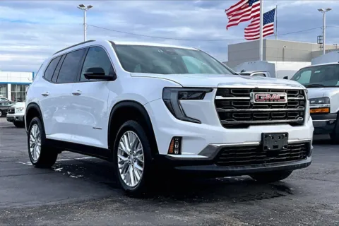 White 2024 GMC Acadia Elevation for sale in Topeka, KS
