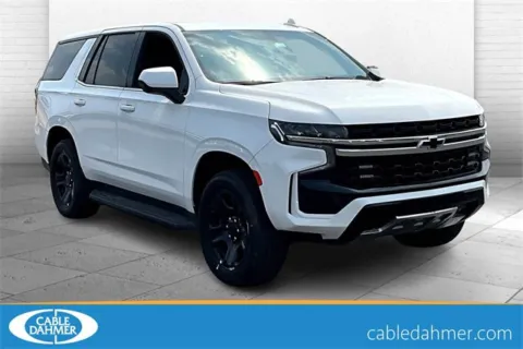 White 2024 Chevrolet Tahoe Police Package Commercial for sale in Topeka, KS