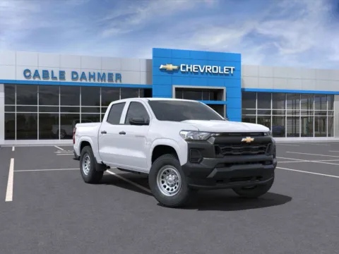 White 2025 Chevrolet Colorado 4WD Work Truck for sale in Topeka, KS