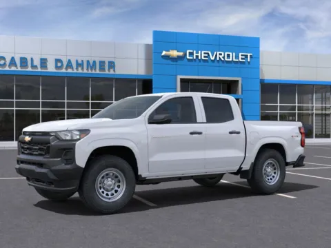 Photos of 2025 Chevrolet Colorado 4WD Work Truck for sale in Topeka, KS at Cable Dahmer of Topeka