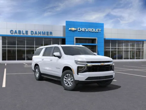 White 2025 Chevrolet Suburban LS for sale in Topeka, KS