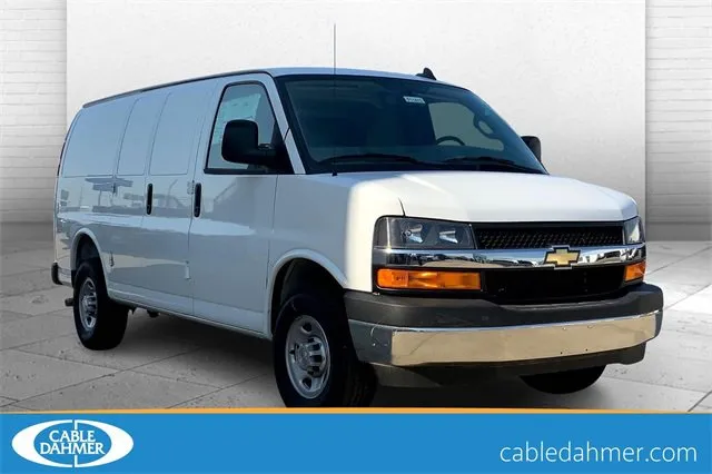 White 2025 Chevrolet Express Cargo 2500 WT for sale in Topeka, KS