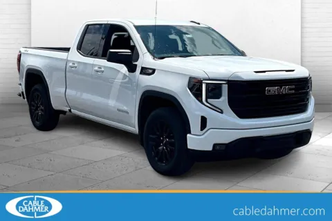 White 2025 GMC Sierra 1500 Elevation for sale in Topeka, KS