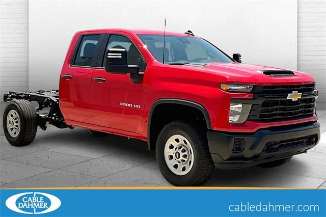 Red 2025 Chevrolet Silverado 3500 HD WT for sale in Topeka, KS