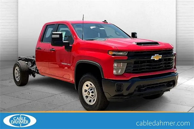 Red 2025 Chevrolet Silverado 3500 HD WT for sale in Topeka, KS