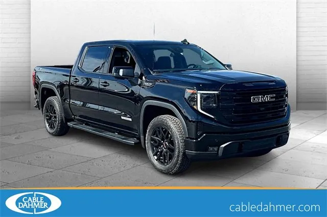 Black 2025 GMC Sierra 1500 Elevation for sale in Topeka, KS