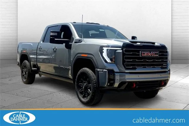 Gray 2025 GMC Sierra 2500 HD AT4 for sale in Topeka, KS