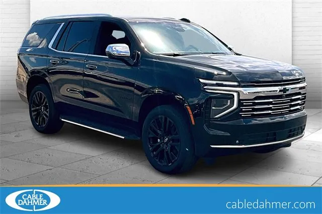 Black 2025 Chevrolet Tahoe Premier for sale in Topeka, KS