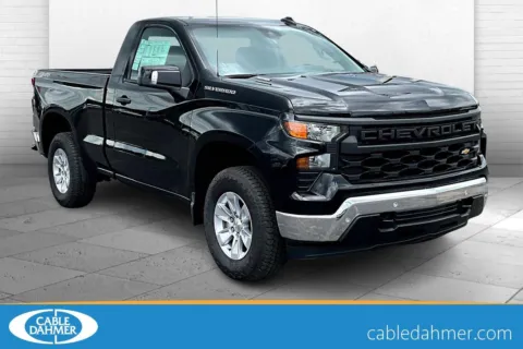 Black 2025 Chevrolet Silverado 1500 Work Truck for sale in Topeka, KS