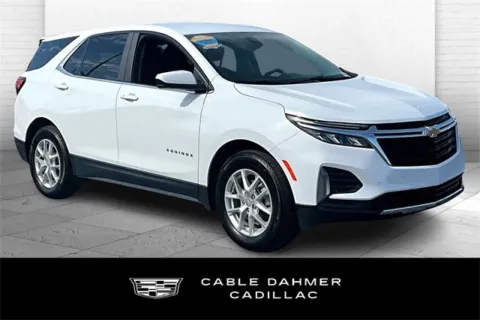 White 2023 Chevrolet Equinox LT for sale in Topeka, KS