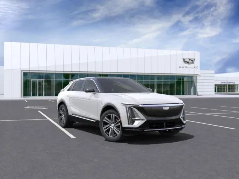 White 2025 Cadillac LYRIQ Luxury 1 for sale in Topeka, KS